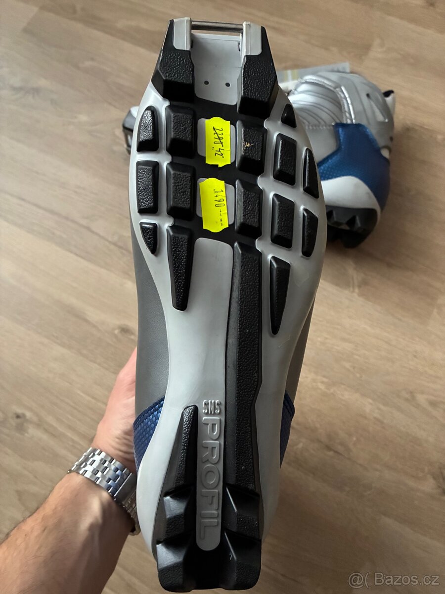 Nové běžkařské boty Botas a vázání Salomon - 5