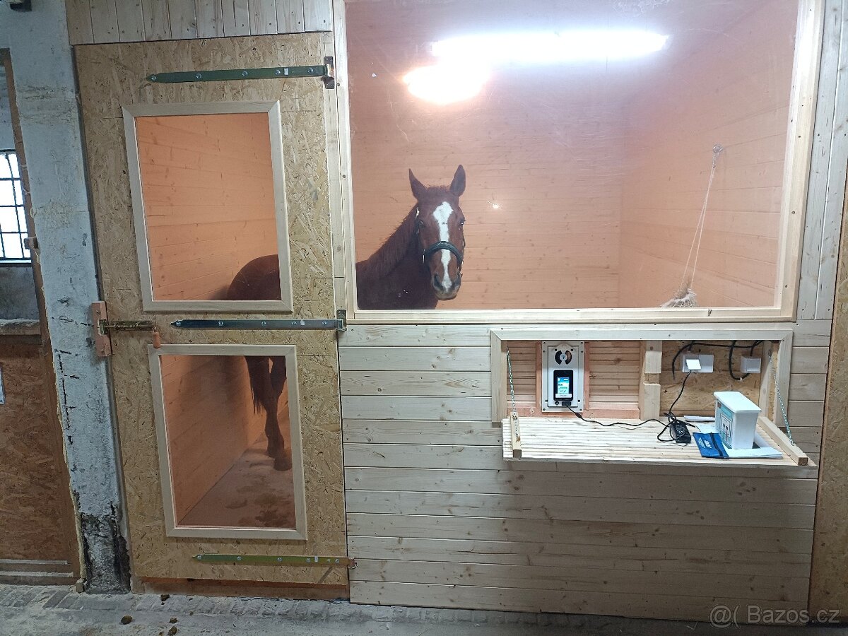 Ustájení koní - inhalační solná terapie koní - 5