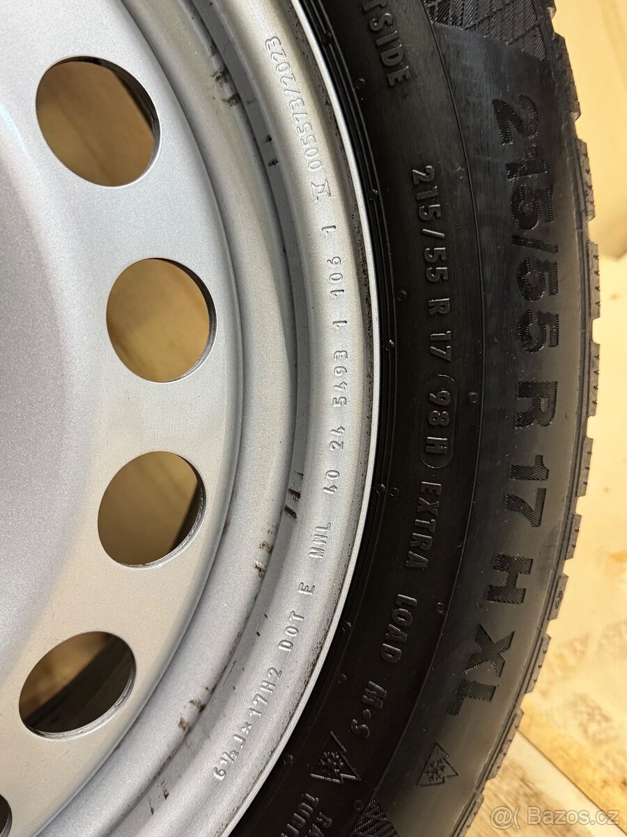 Originální kola Volkswagen Caddy R17 ❄️ (E34) - 5