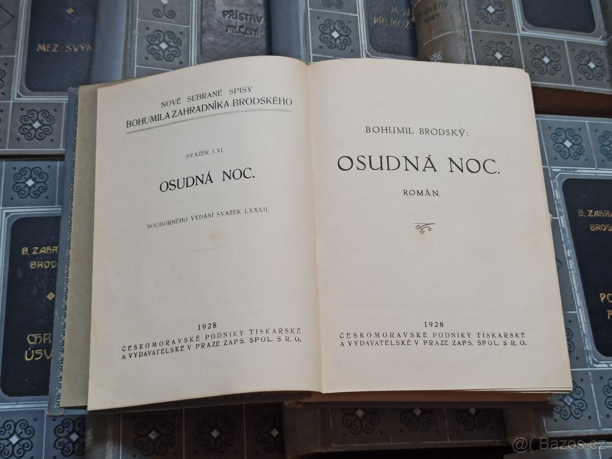 BOHUMIL ZAHRADNÍK BRODSKÝ 13ks - 5