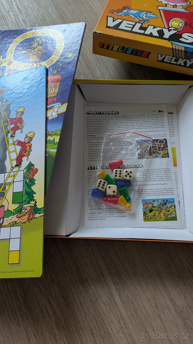 Čtyřlístek - Velký soubor 4 her - 5