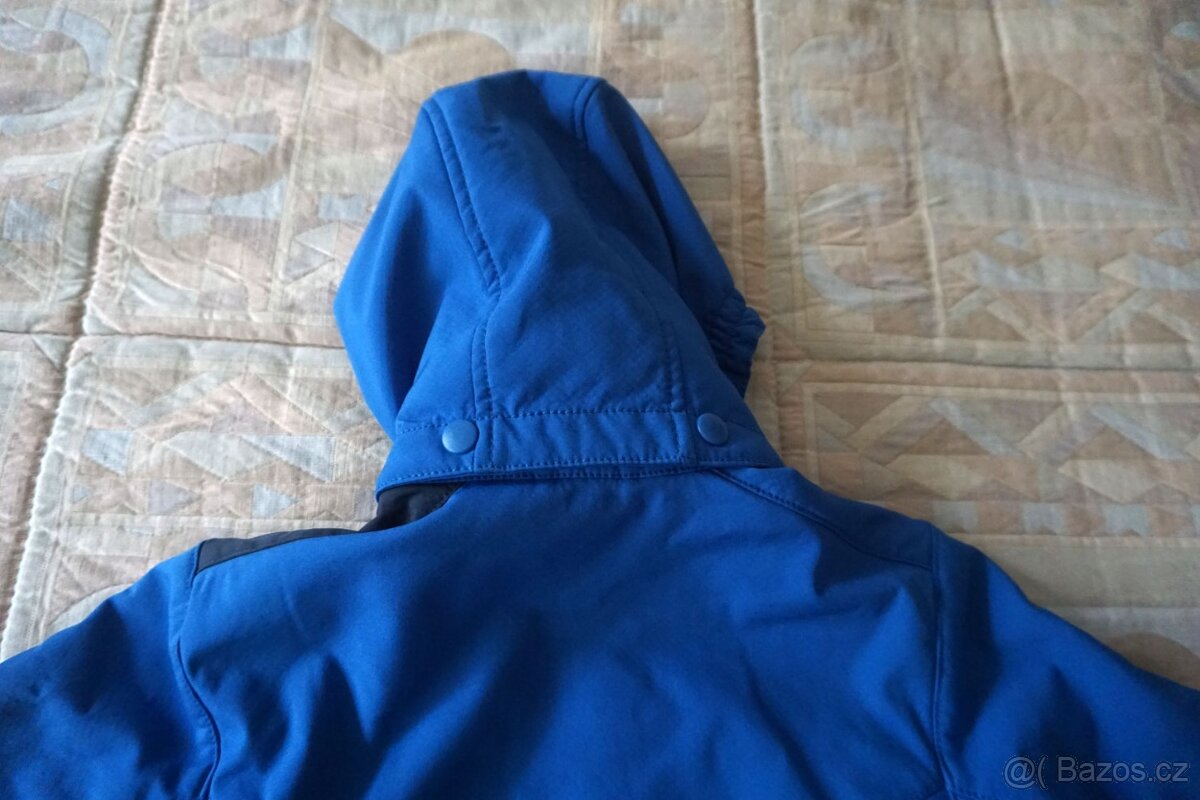Modrá softshellová zateplená bunda McKinley v.116 - 5
