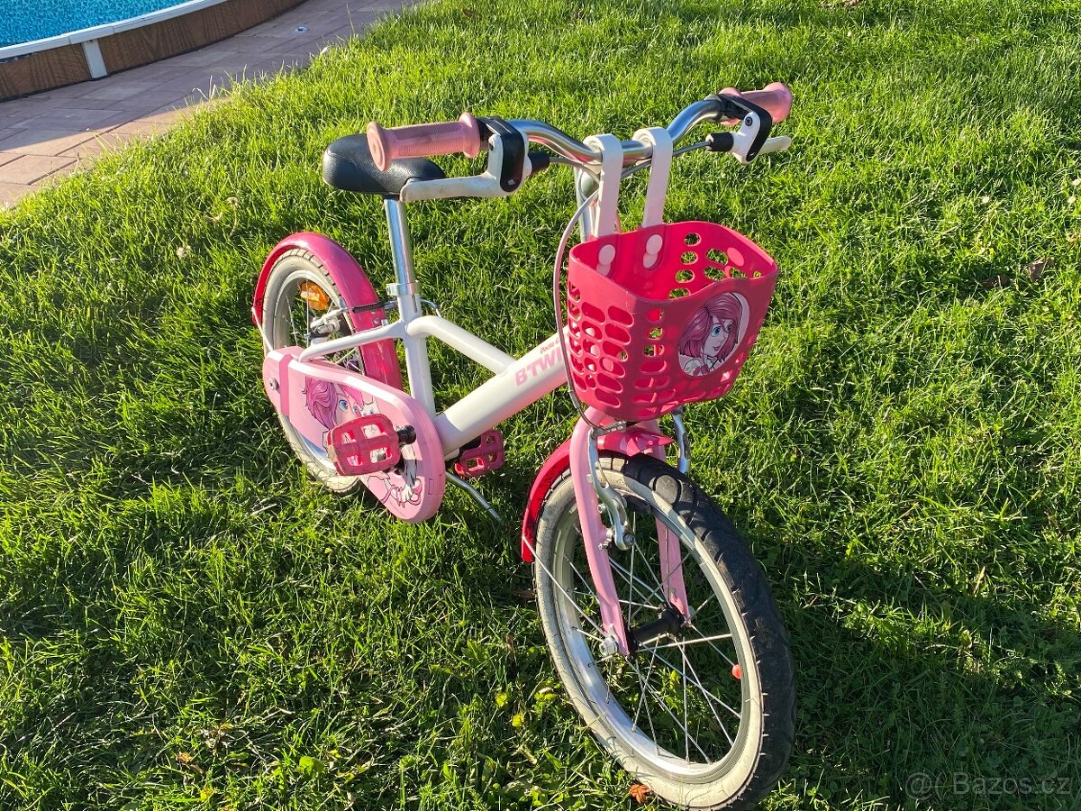 BTwin 16" dětské dívčí jízdní kolo - 5