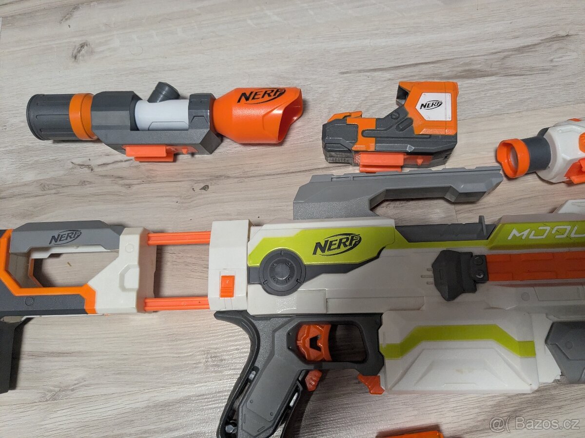 Nerf modular + příslušenství a náboje - 5