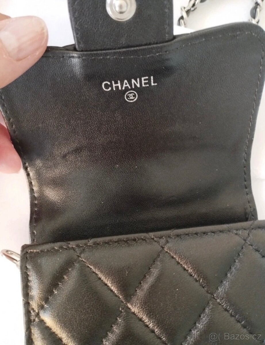 Chanel crossbody cerna / silver - 5