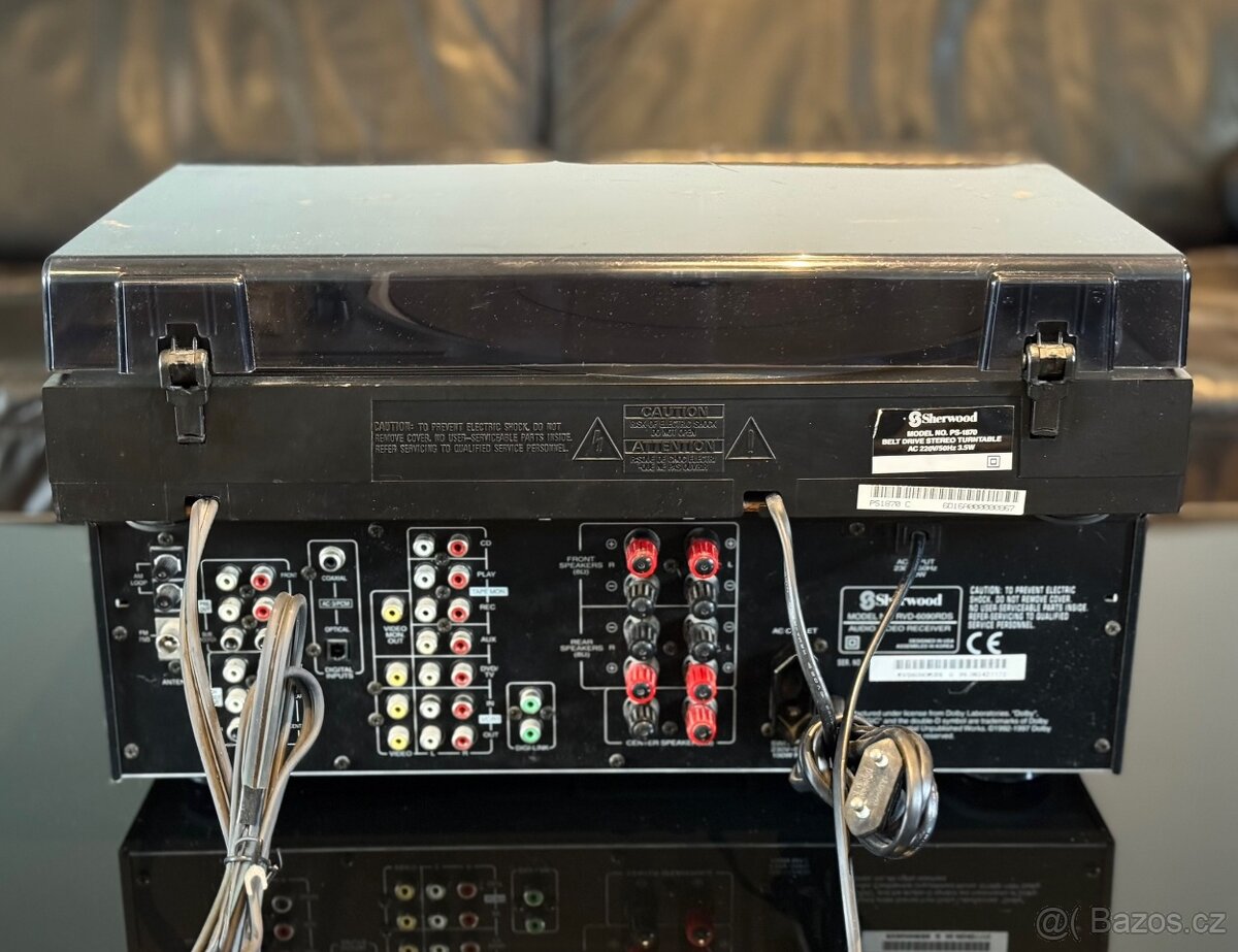 Sherwood RVD-6090RDS zesilovač + gramofon - 5