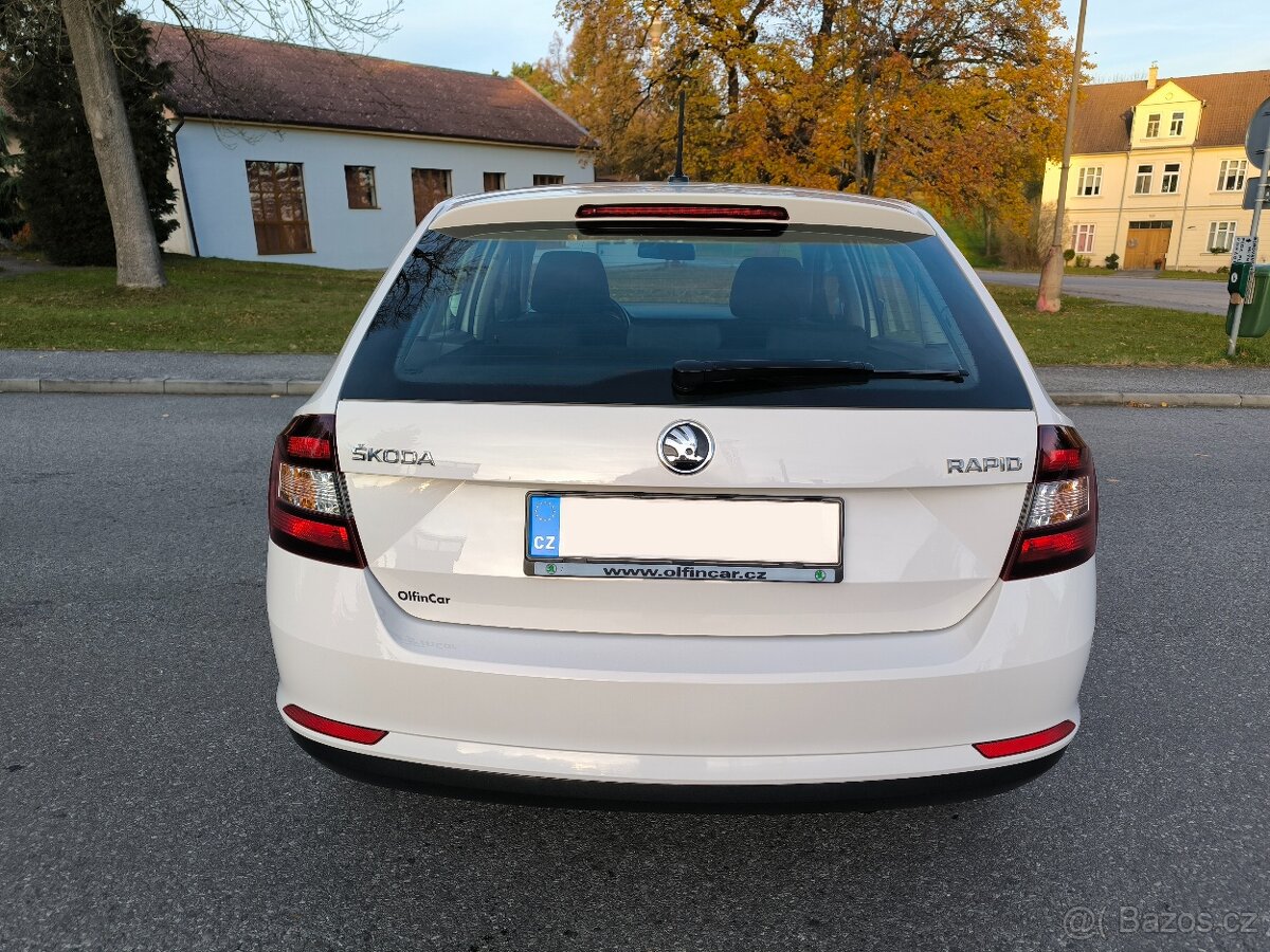 ŠKODA RAPID 1.0 TSI 70kw, r.v.2018, 49000 KM, PERFEKTNÍ STAV - 5