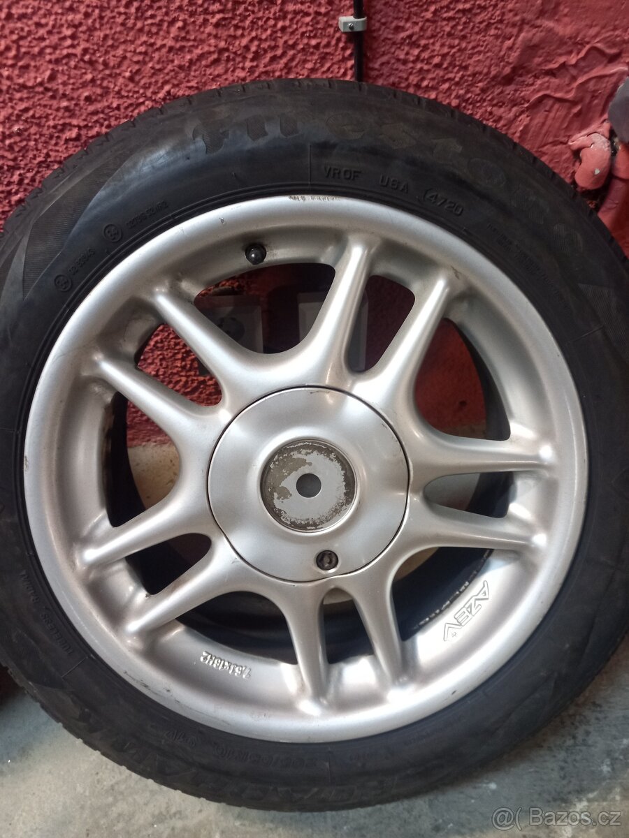 Azev 16" 5x100 letní pneu 205/55 - 5