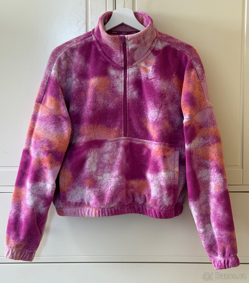 Nike Performance Fleecová mikina - purple - 5