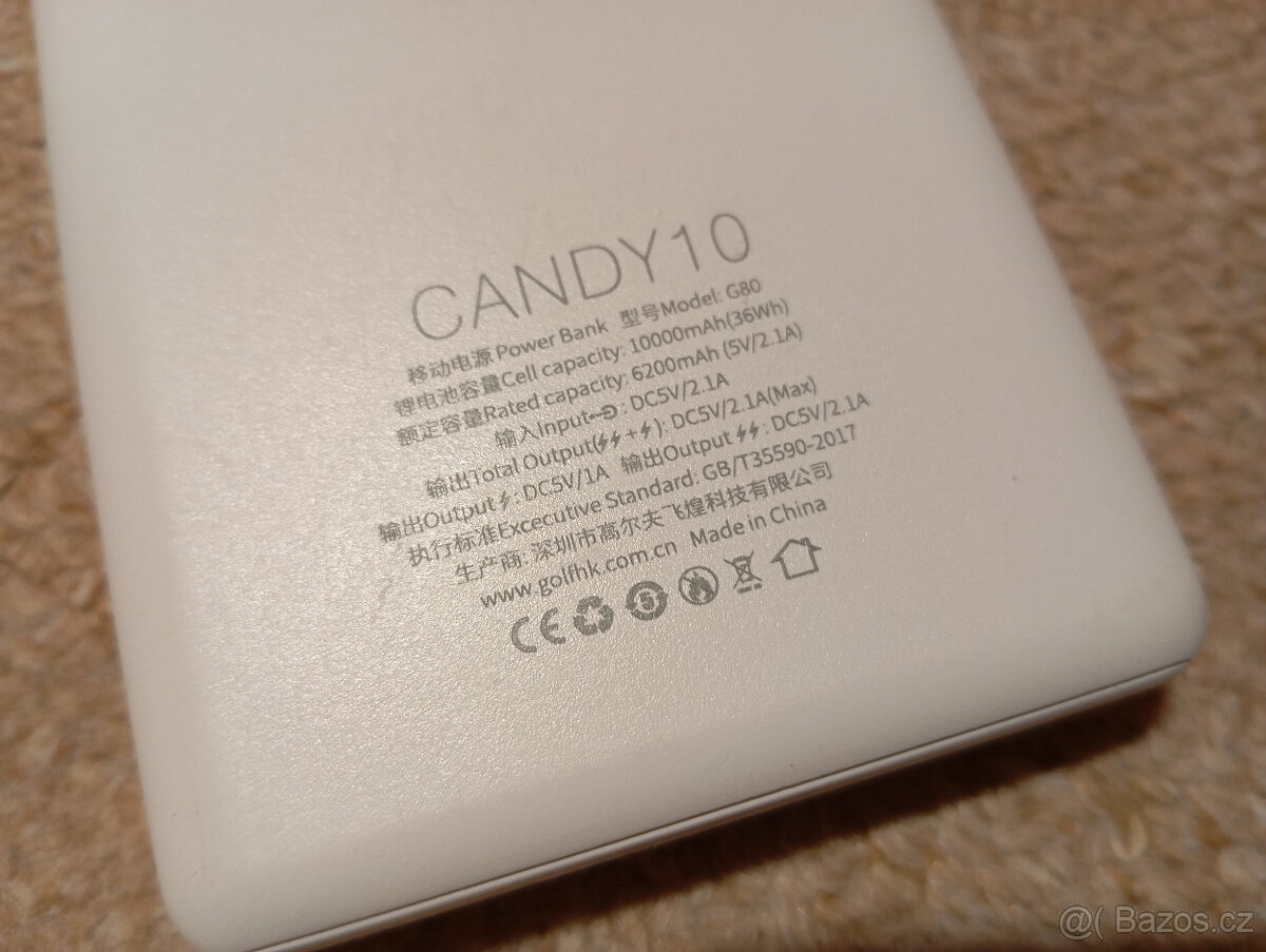 POWERBANKA Golf 10000 mAh - 5