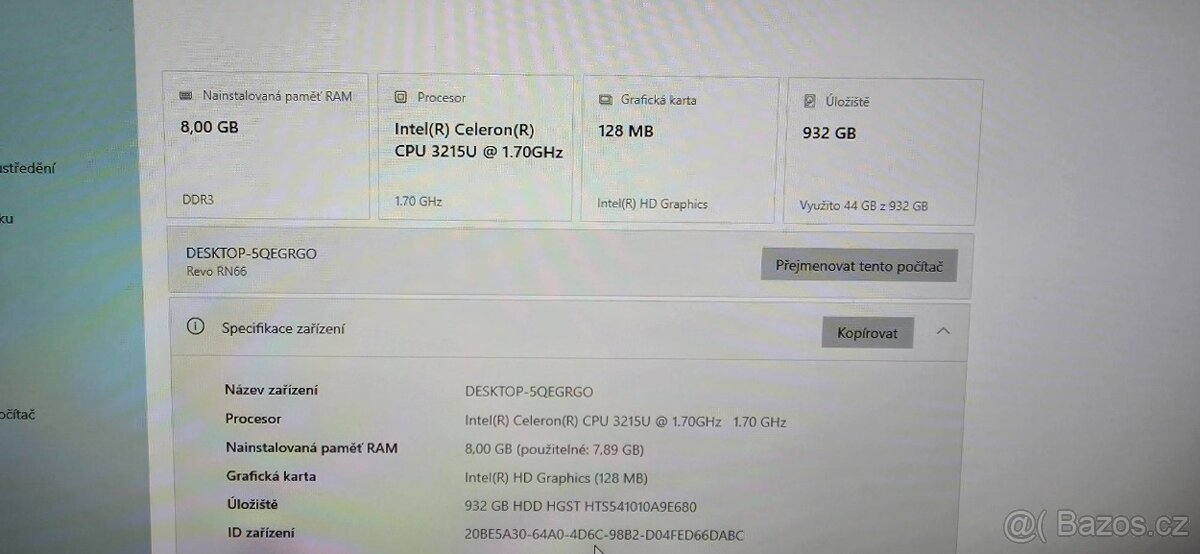 Mini PC Acer Revo - 5