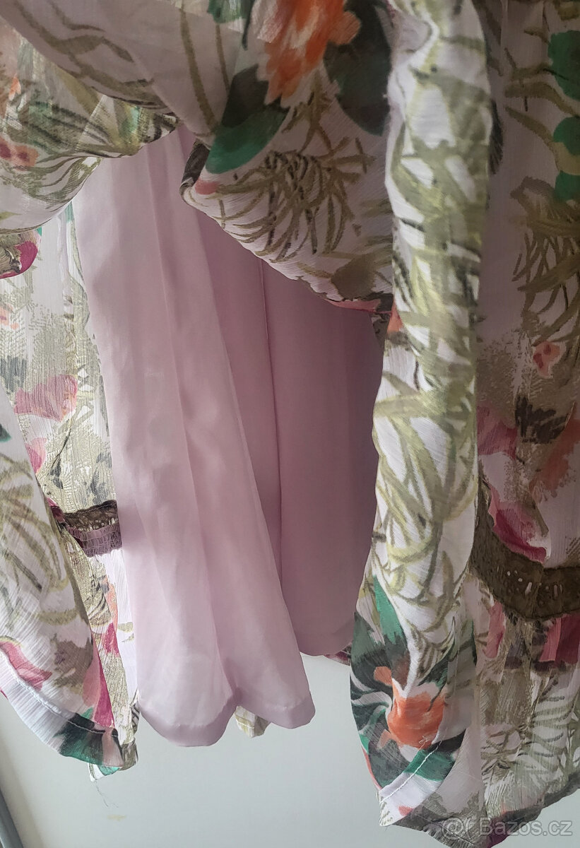 Dlouhé šaty na ramínka C&A vel.38 - 5