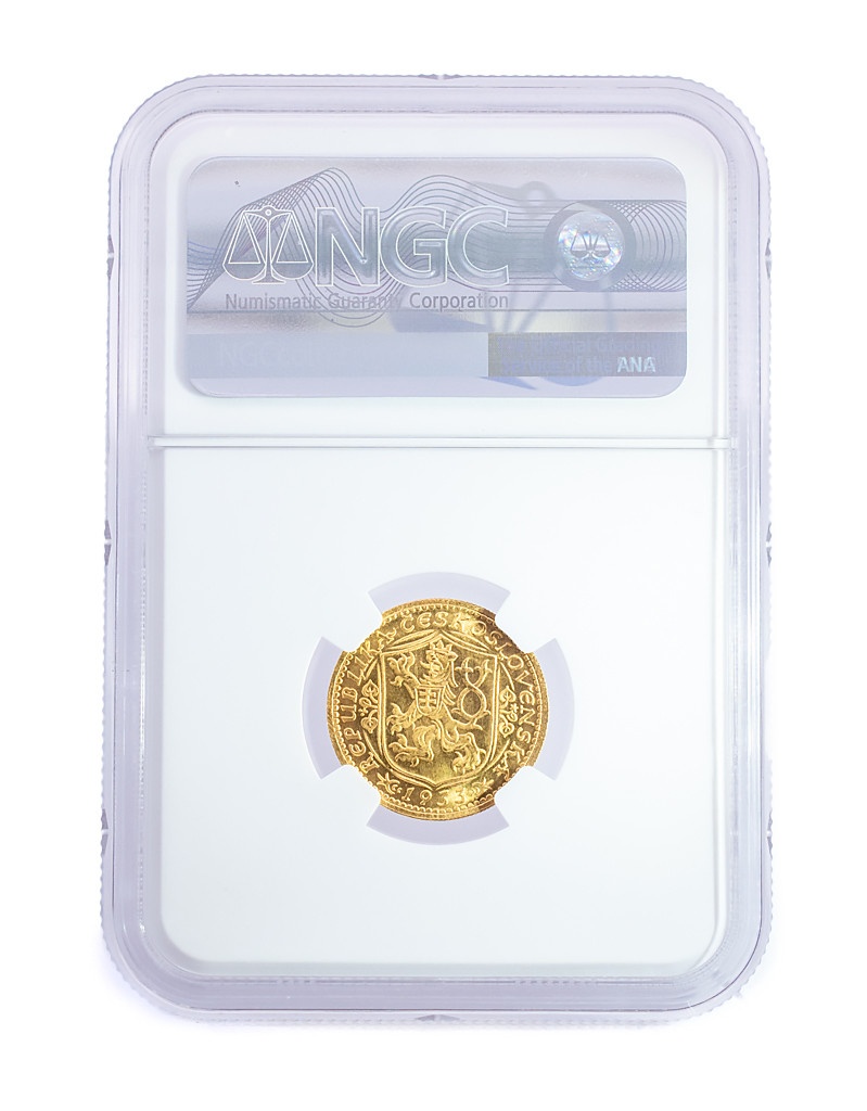 Svatováclavský dukát 1933, certifikace NGC MS 67 - 5