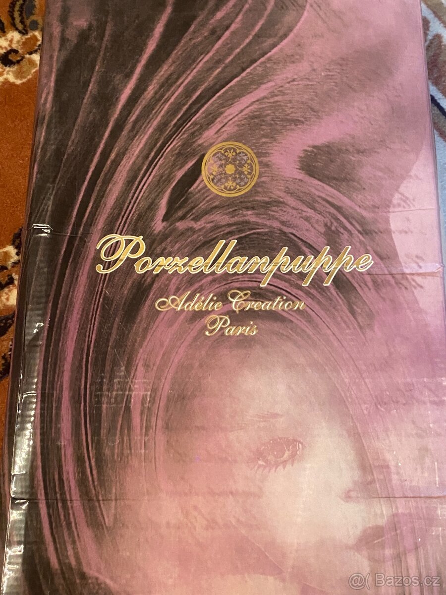 Panenka porcelánová výška 62 cm - 5