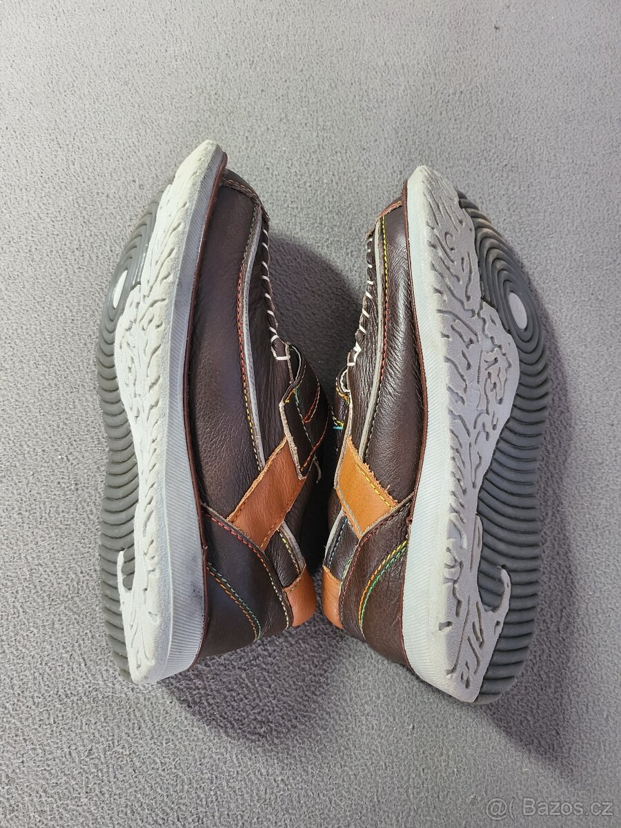 Dětská kožená obuv COMFORT – vel. 27 - 5