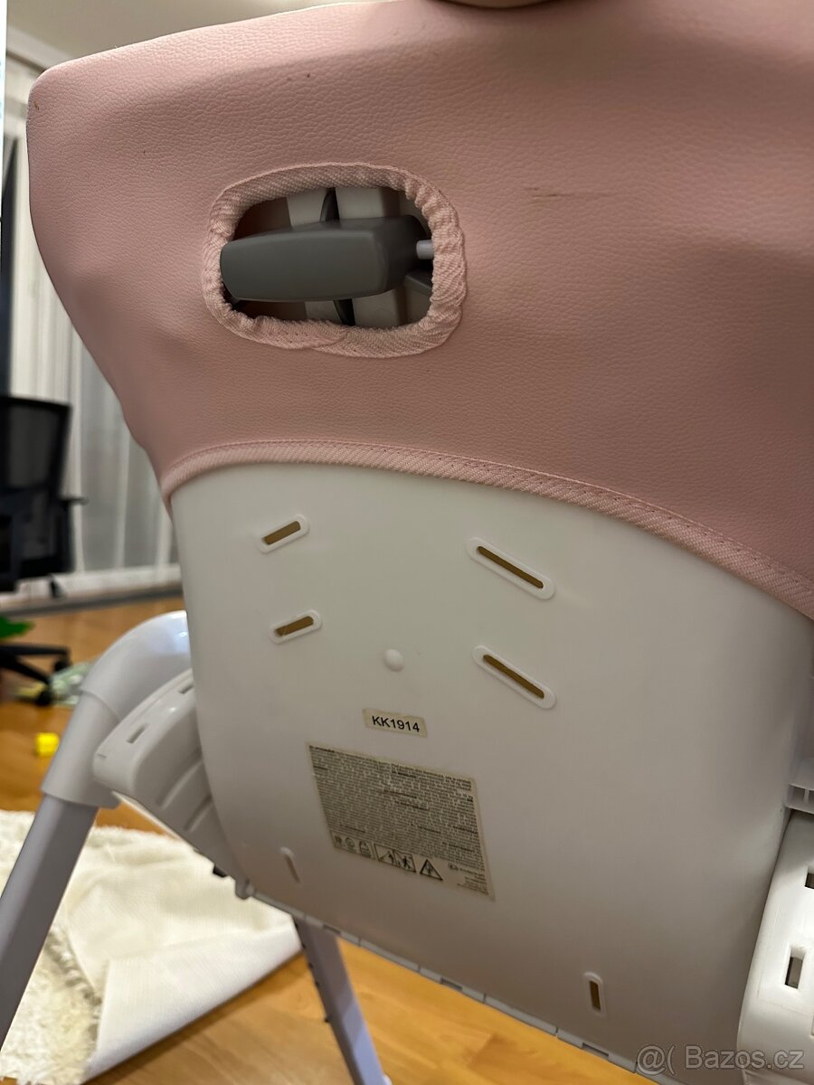 Polohovací židle Kinderkraft YUMMY pink - 5