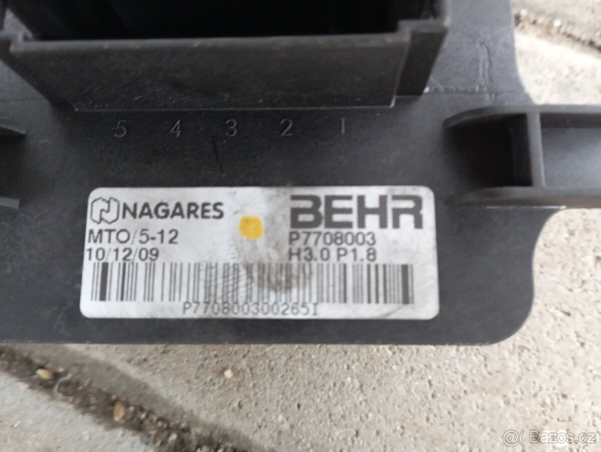 Ventilátor topení Peugeot 5008 - 5