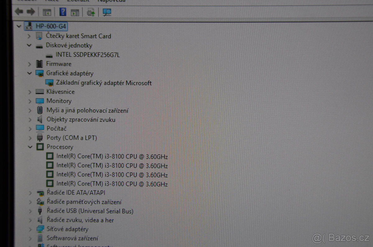 HP Prodesk 600 G4 Mini PC i3/16GB/SSD 256GB/záruka - 5