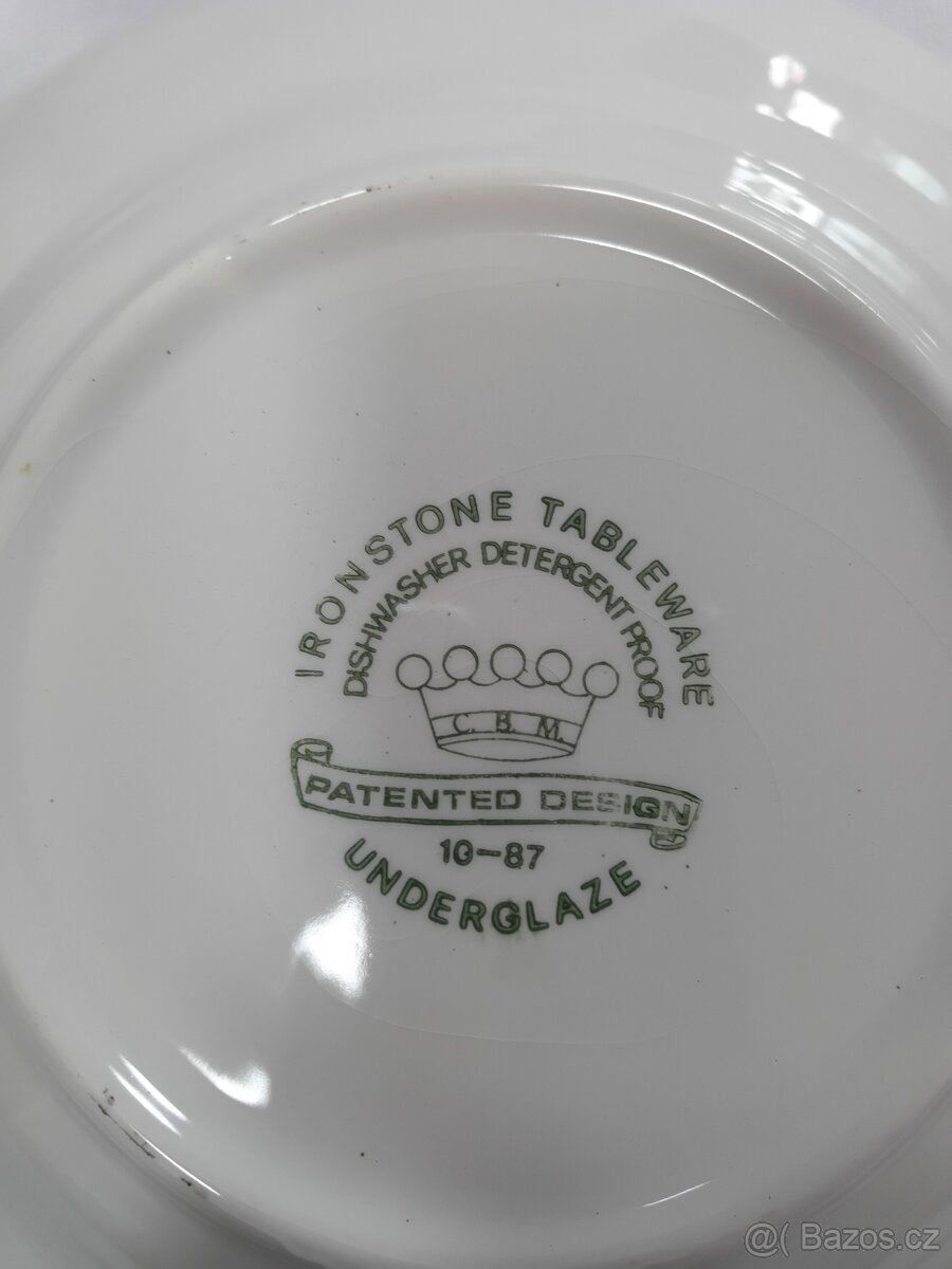 HRUBOSTĚNNÉ TALÍŘE VZOR CIBULÁK - 5