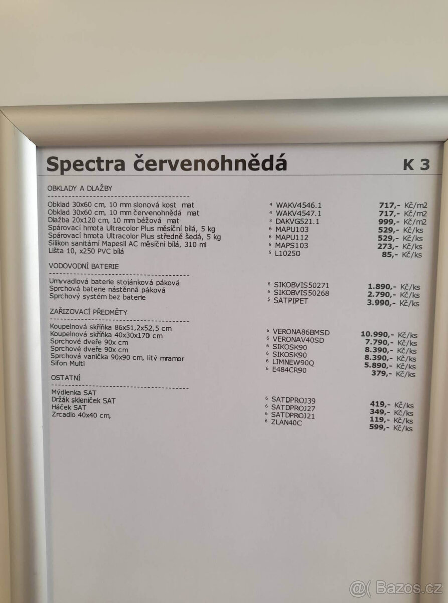 Přebytek dlažby a obkladů - 5