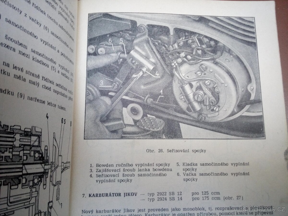 čz 125typ 453, čz 175typ 450 popis a návod k obsluze 1961 - 5