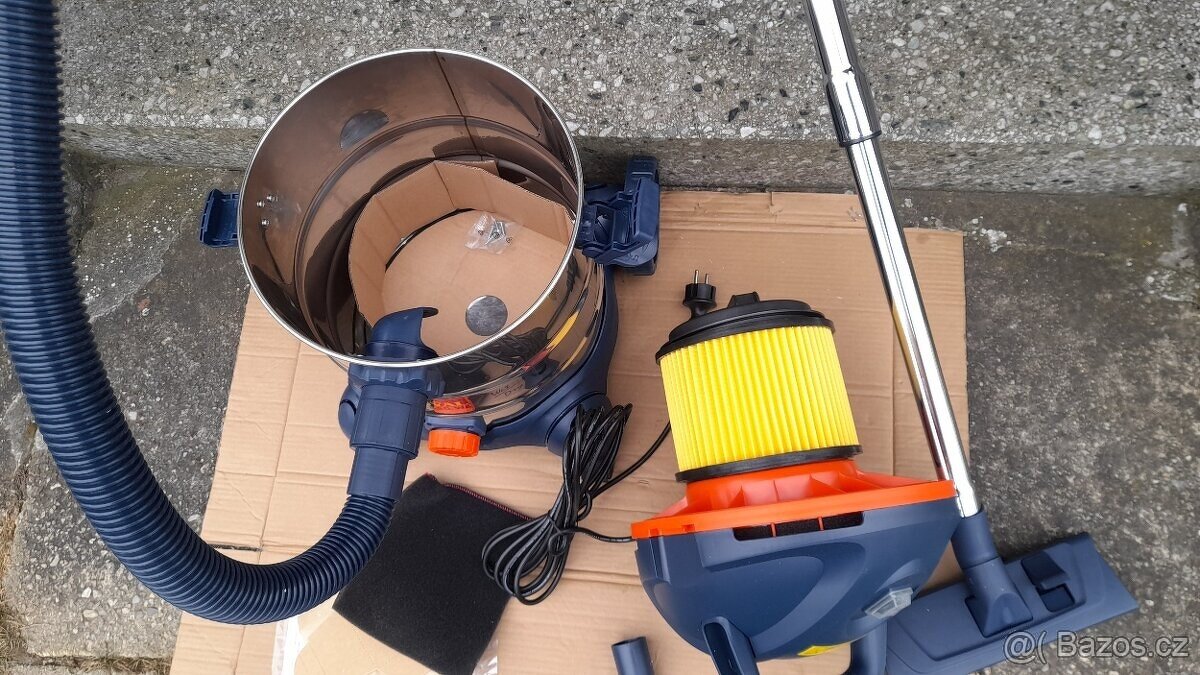 Průmyslový mokro suchý vysavač Royal Einhell 1400 W - 5