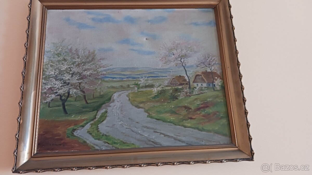 Prodej obrazů, lampa - 5