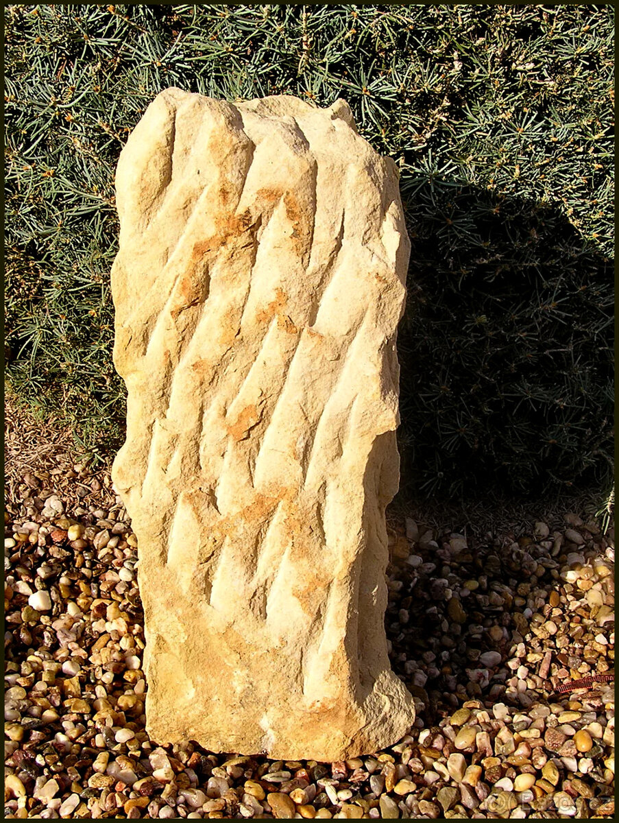 SOCHA, HLAVA Z PÍSKOVCE - ČERT - 5