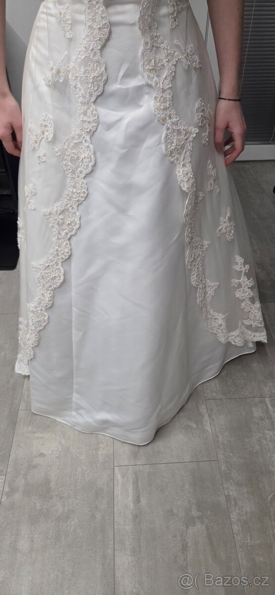 Svatební šaty S - 5