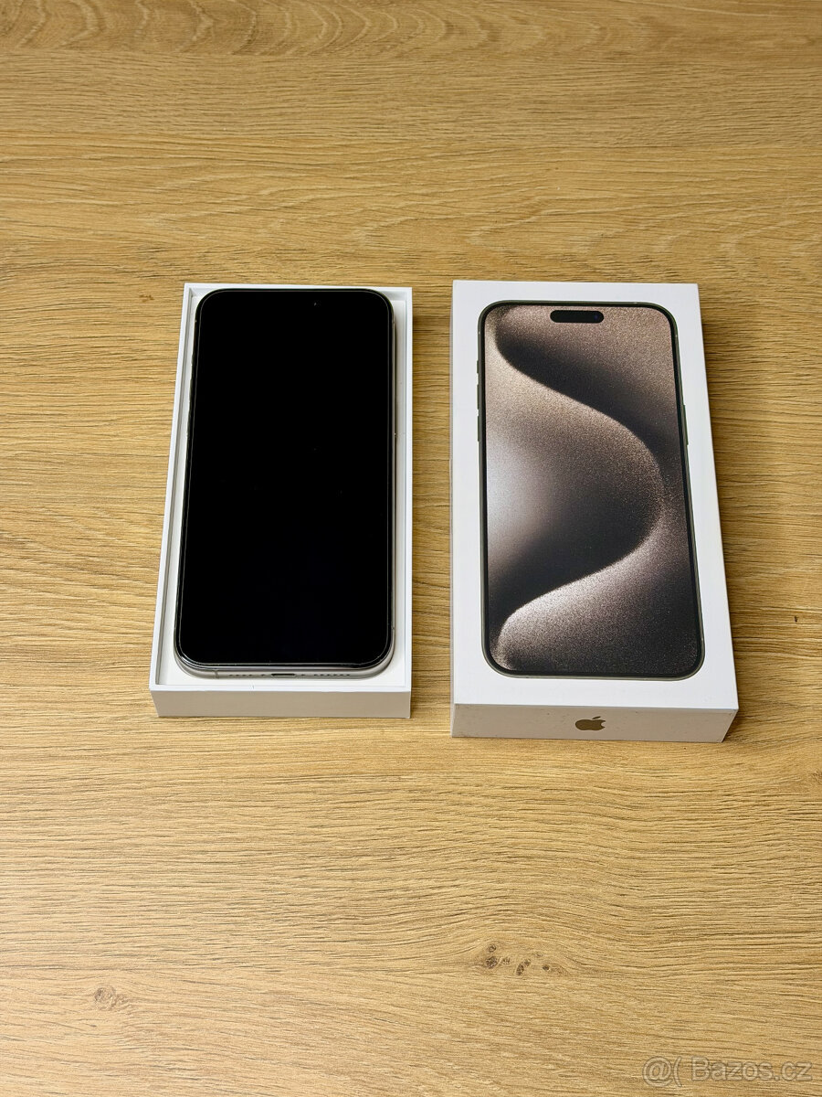 iPhone 15 Pro Max 256 GB přírodní titan - 5