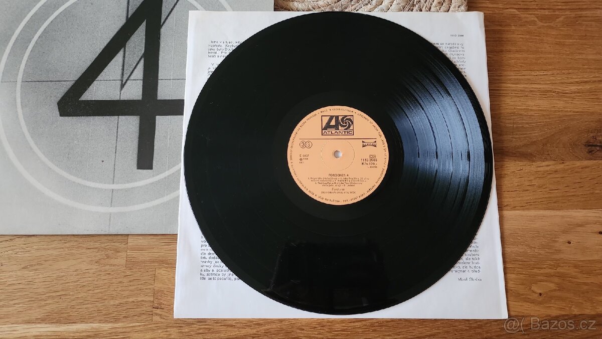 LP Foreigner 4 - Supraphon - 5
