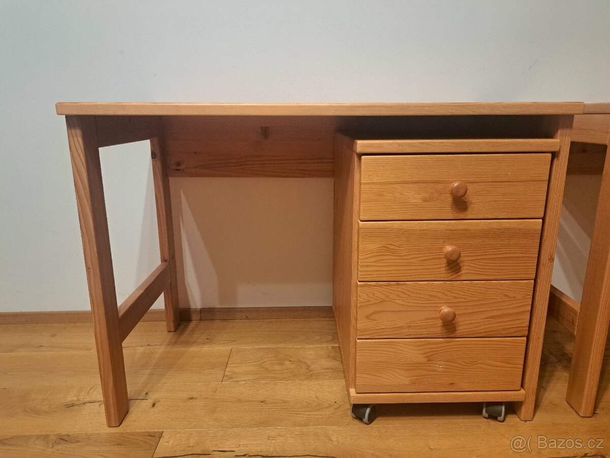 Nábytek do dětského pokoje, masiv, od truhláře - 5