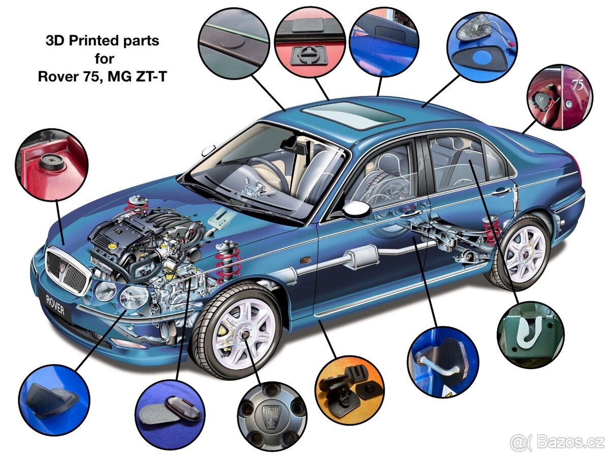 Krytka převodovky Rover 75/MG ZT-T - 5