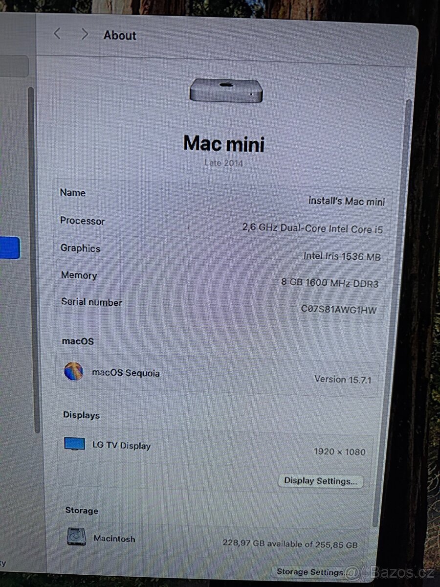P: 2x Mac Mini Late 2014, i5/8GB/256SSD - 5