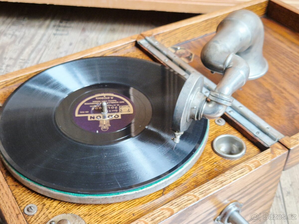 Starožitný gramofon Cirola Phonograph Corp., 1920 - 5