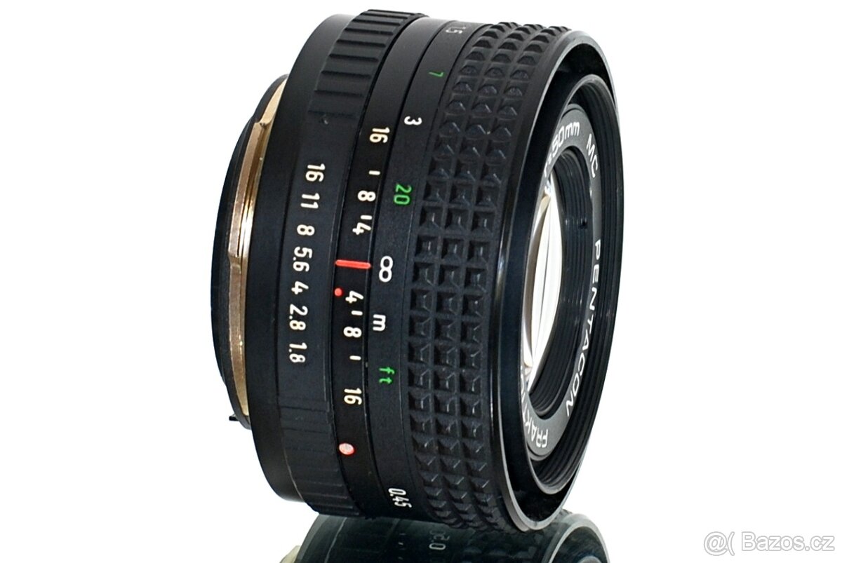 Prakticar B MC 1,8/50mm Pentacon TOP STAV - 5
