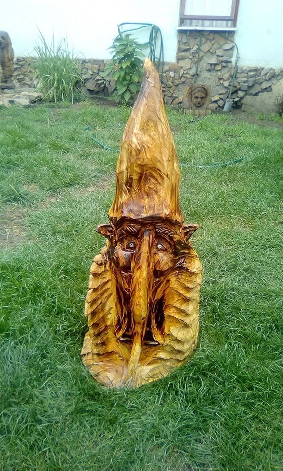 dřevěné sochy od známého sochaře - 5