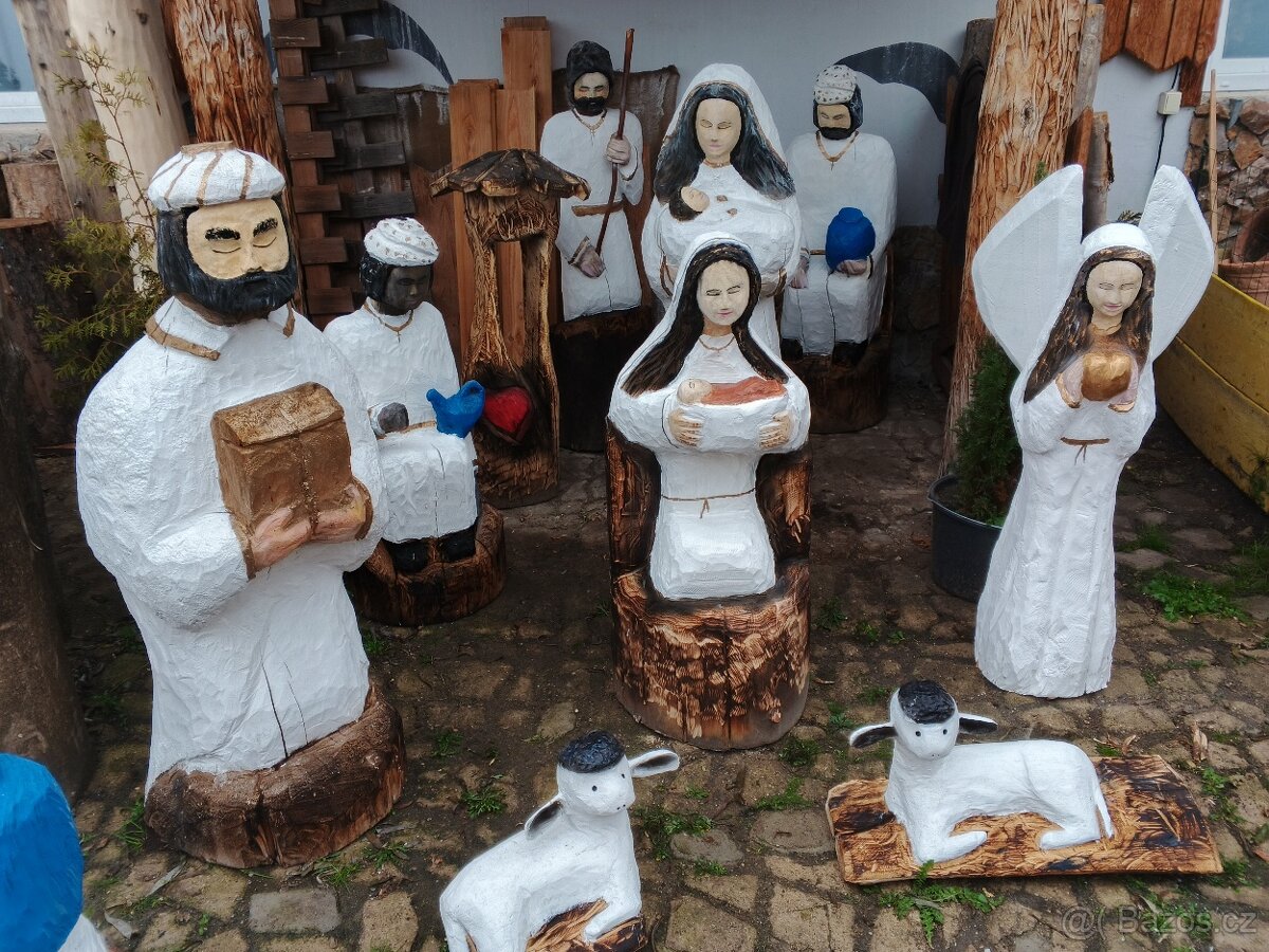 Dřevěný Betlém v životní velikosti - 5