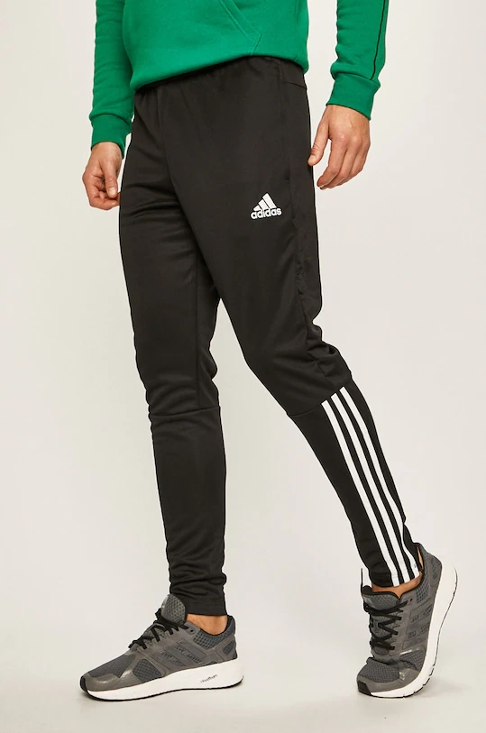 ADIDAS PÁNSKÉ SLIM STYLOVÉ BLACK TEPLÁKY M( M-L) - 5