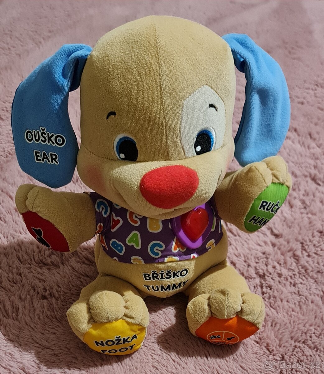 interaktivní pejsek zn. Fisher-Price ČJ/AJ (6+ měs.) - 5