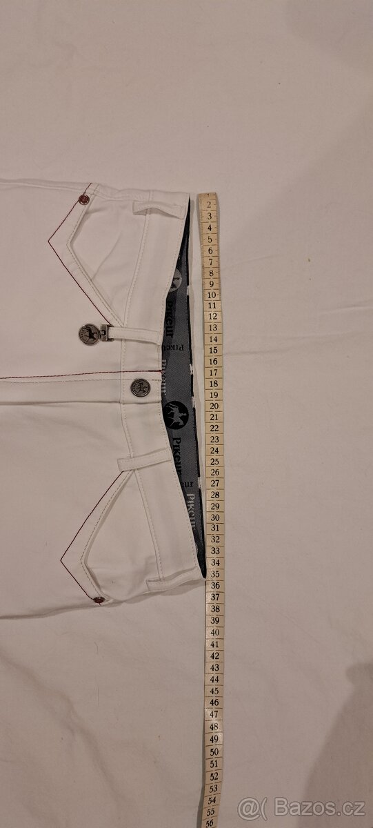 Bílé rajtky Pikeur 176 s gripem - 5