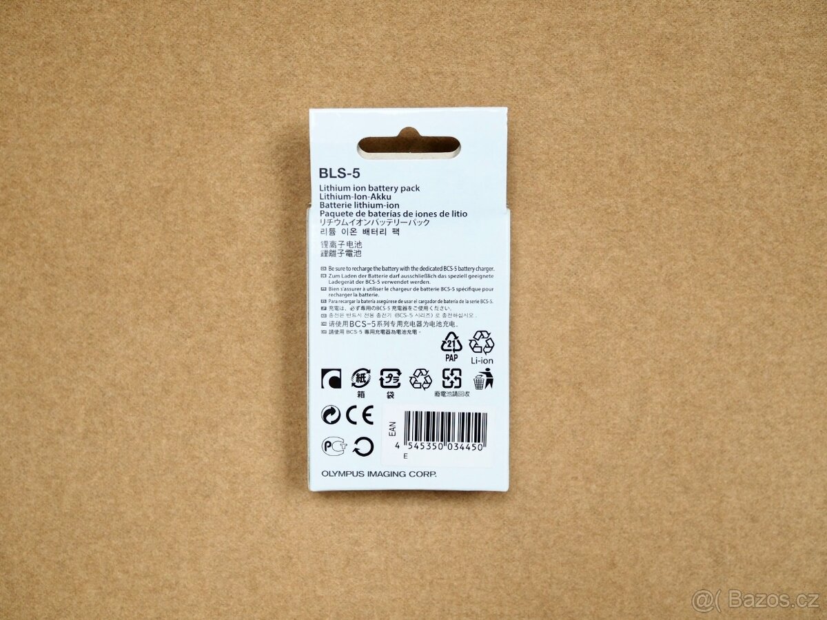 Olympus baterie BLS-5 Li-ion - 5