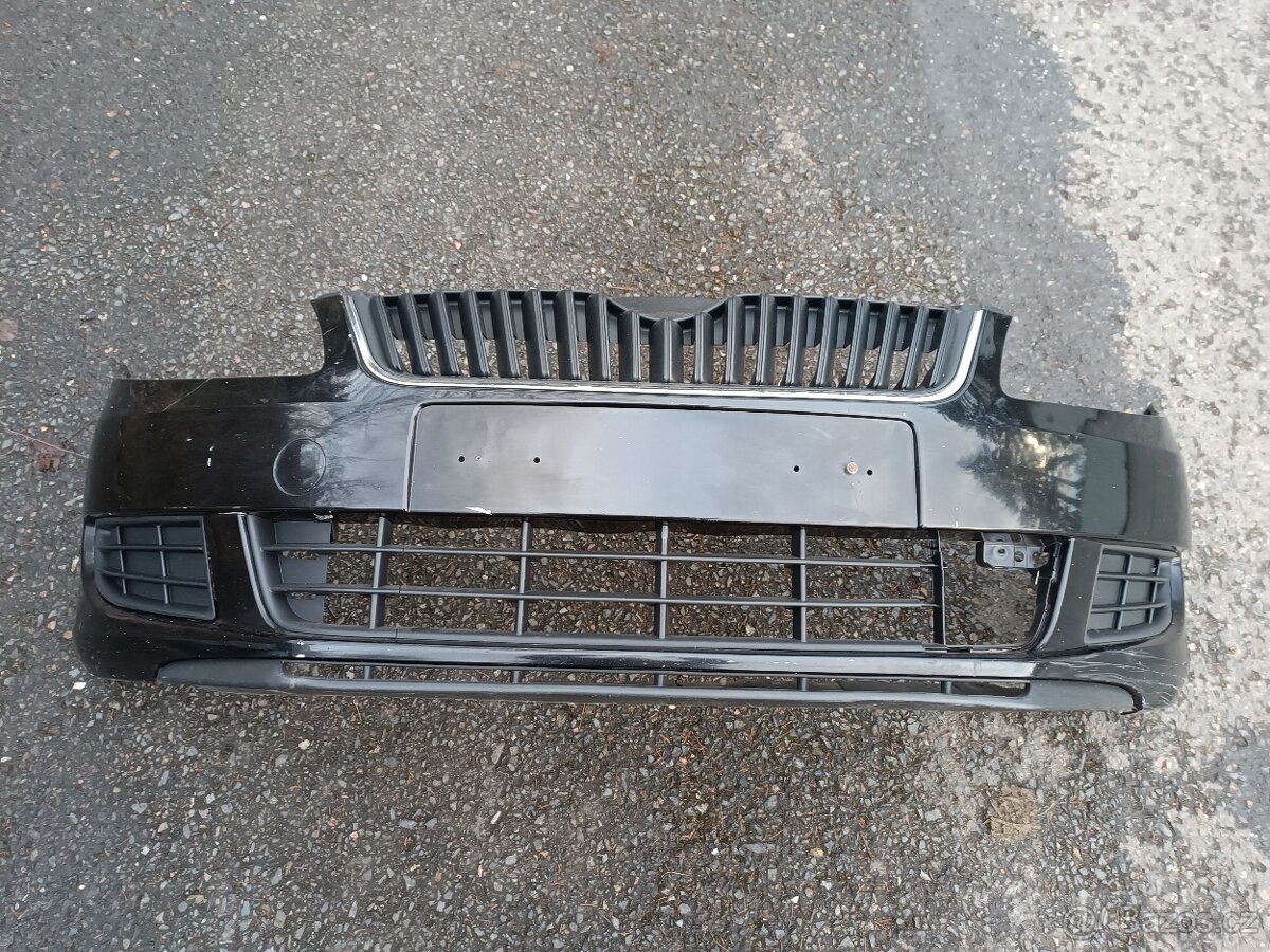 Skoda Fabia 2 facelift - přední nárazník - 5