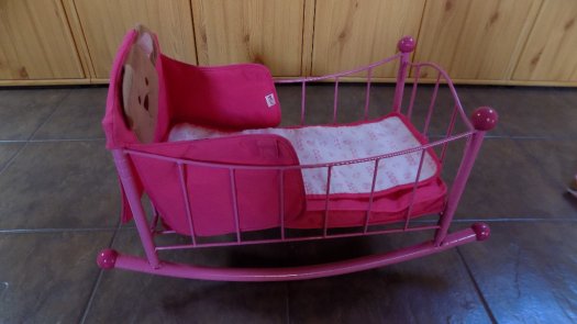 kolébka - postýlka pro panenku - 5