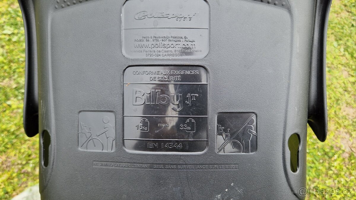 Přední dětská sedačka na kolo - 5