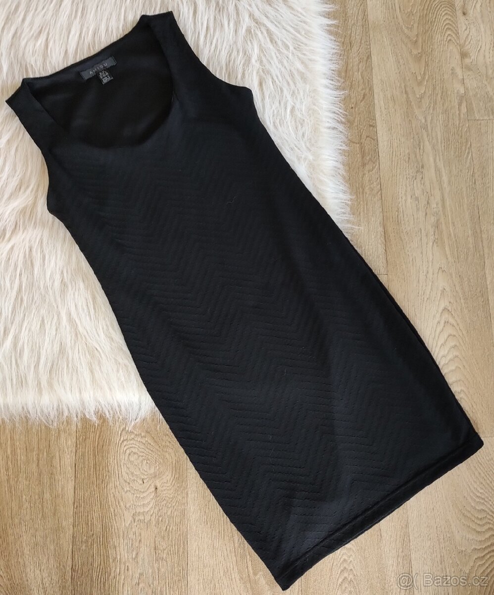 Černé šaty XS/S - 5