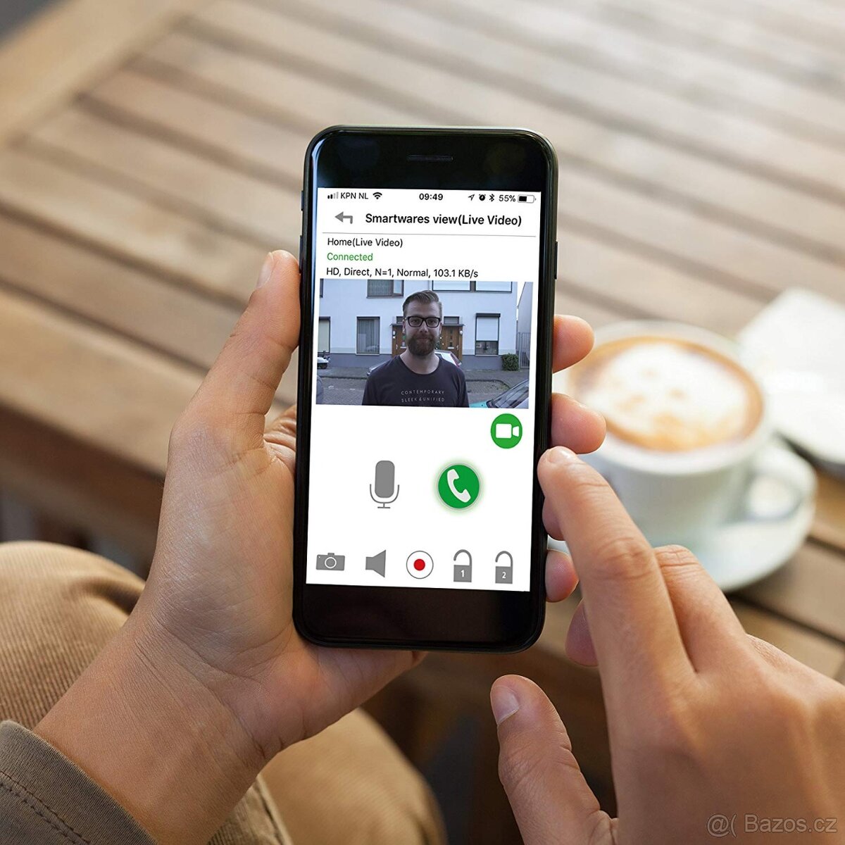 Video zvonek s kamerou Smartwares Wired IP Wi-Fi nový - 5