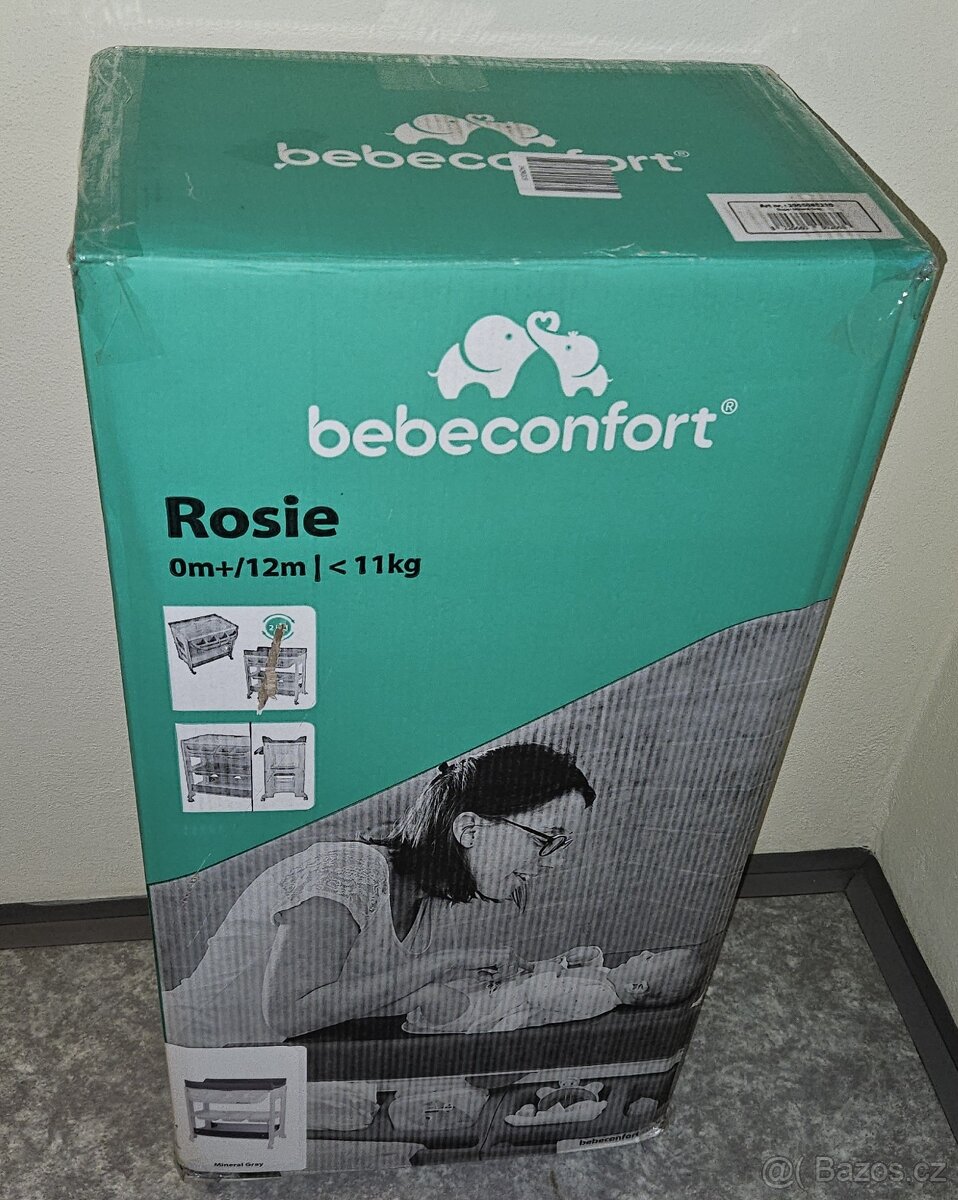 Přebalovací pult s vaničkou BEBECONFORT, téměř nový. - 5