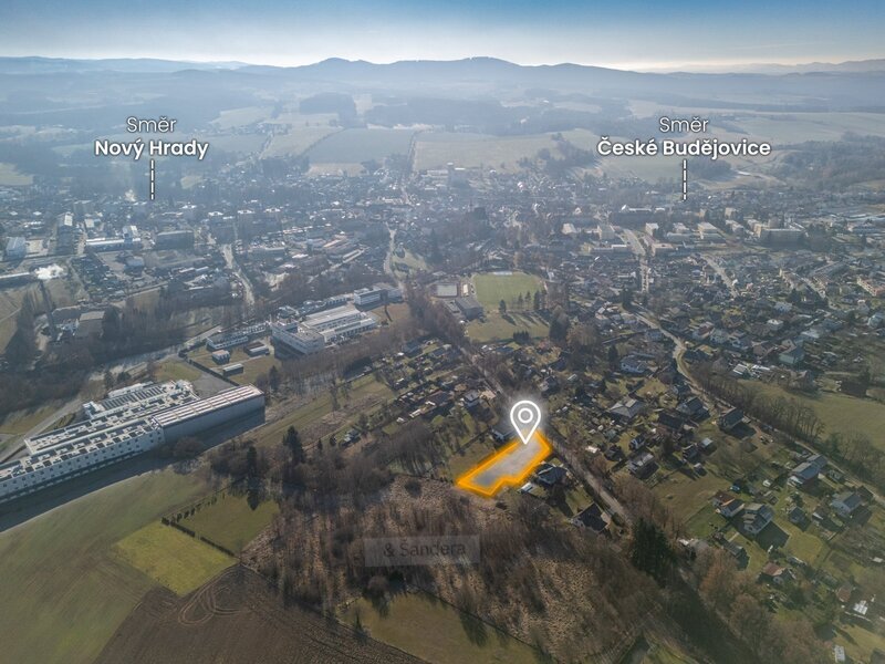 Stavební pozemek ( 1503 m²), Trhové Sviny - 5