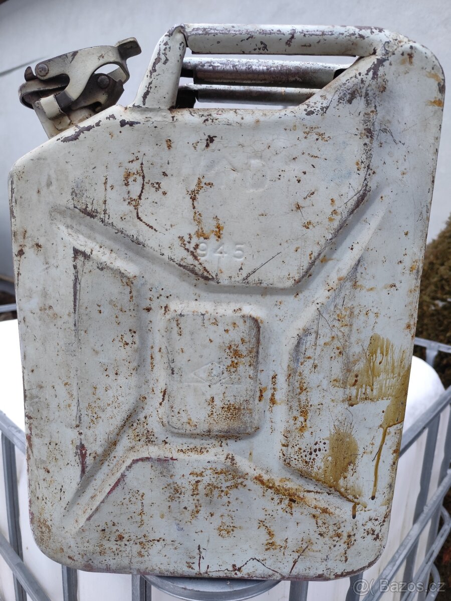 Starý Britský kanystr 1945 W-D - 5